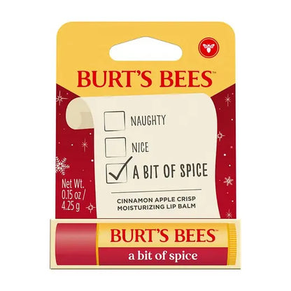 BURT'S BEES HOLIDAY SPICE LIP BALM (0.15 OZ TUBE)
