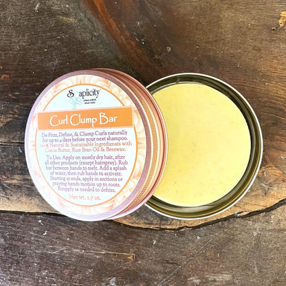 Curl Clump Bar - Defrizz & Relock Curl Pattern on No-Poo Days
