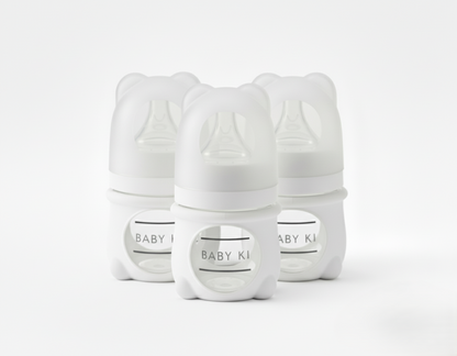 Baby Ki 3-Pack 6oz Glass Bottle