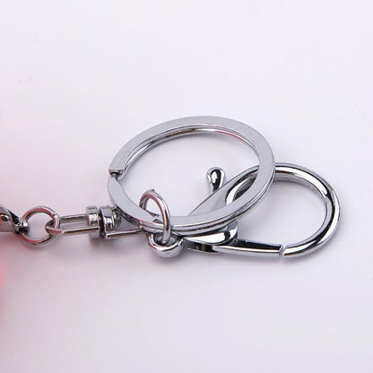 Cute Hamster Backpack Charm Keyring for Animal Lovers