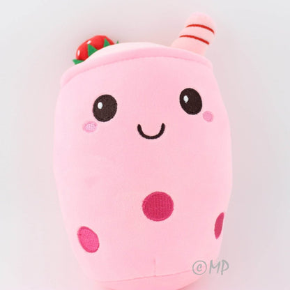 Boba Tea Plush Pillow Cute Bubble Tea Stuffed Animal Toy
