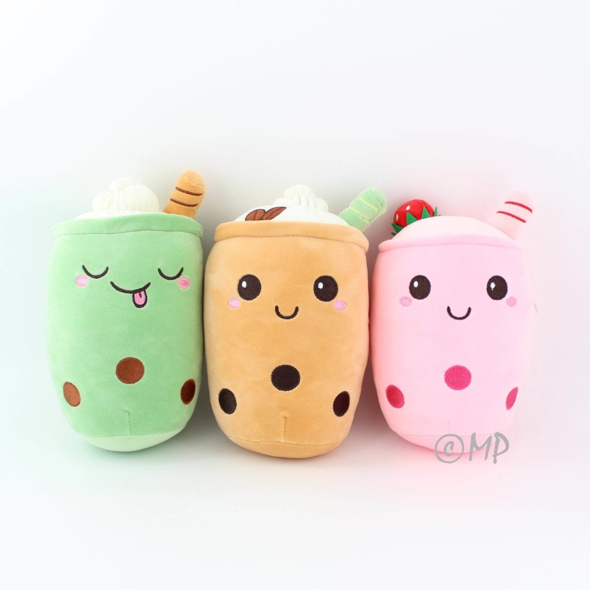Boba Tea Plush Pillow Cute Bubble Tea Stuffed Animal Toy