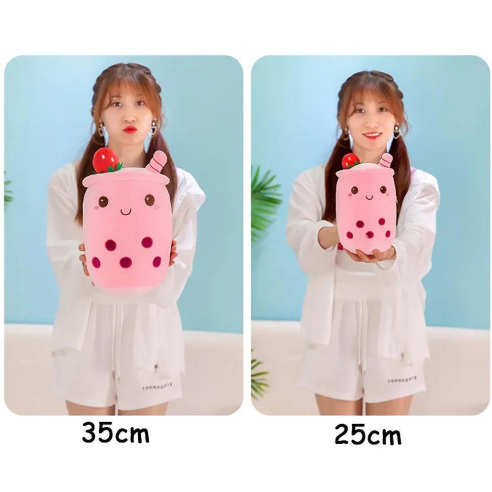 Boba Tea Plush Pillow Cute Bubble Tea Stuffed Animal Toy