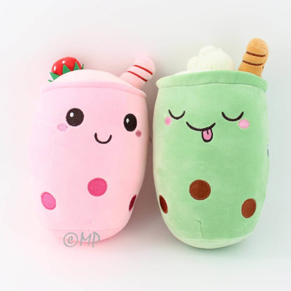 Boba Tea Plush Pillow Cute Bubble Tea Stuffed Animal Toy