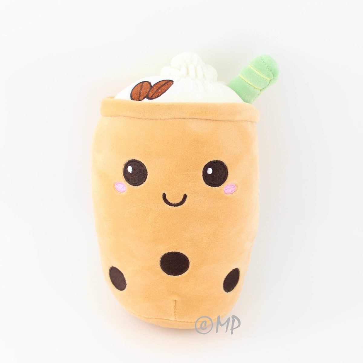 Boba Tea Plush Pillow Cute Bubble Tea Stuffed Animal Toy