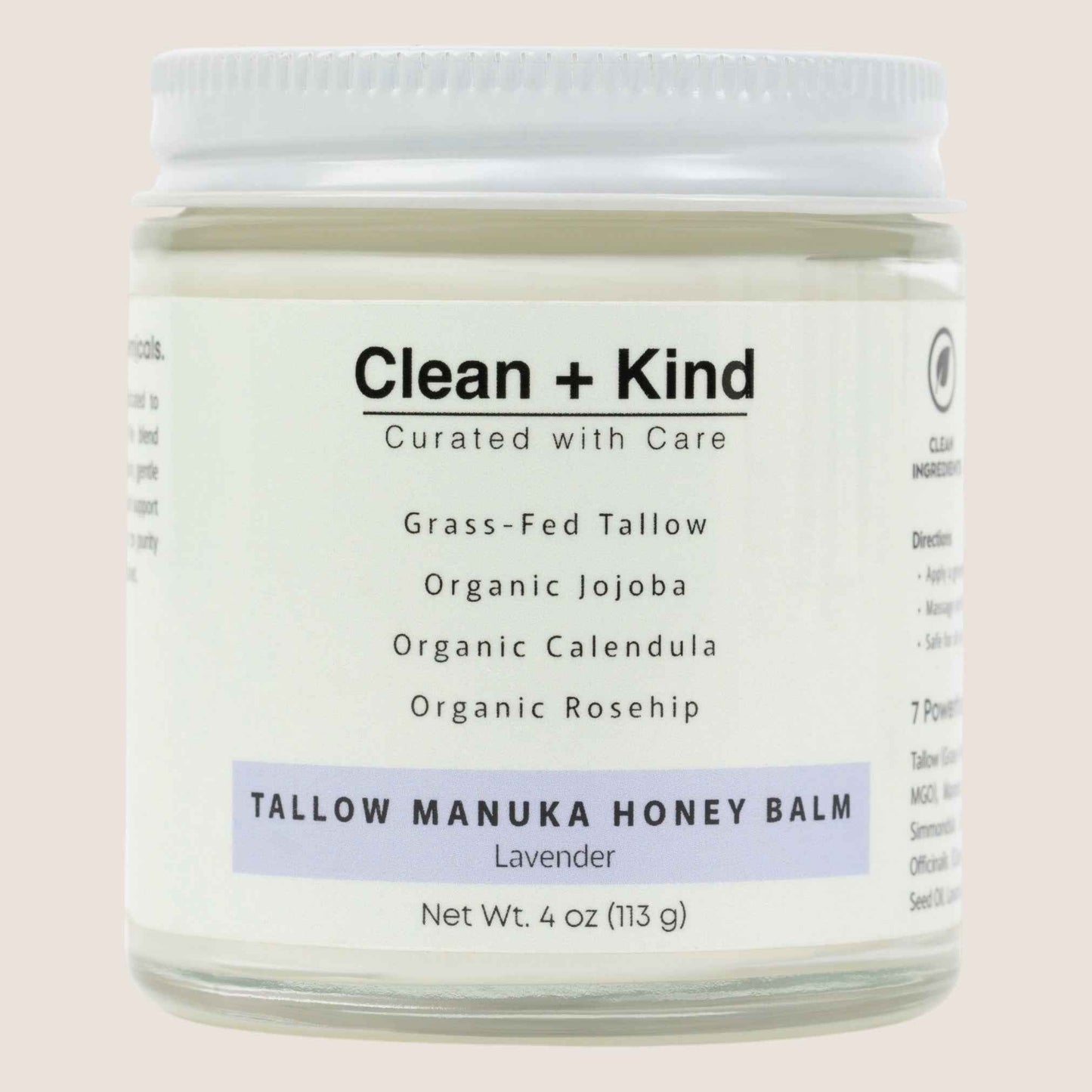 Whipped Tallow Honey Balm