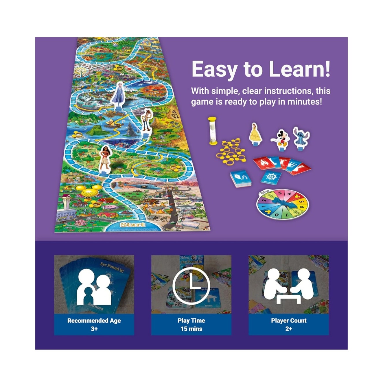 Ravensburger Disney Eye Found It - Hidden Picture Game