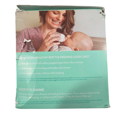 Set of 6 Evenflo Feeding Premium Proflo Venting Balance Plus Wide Baby Bottles