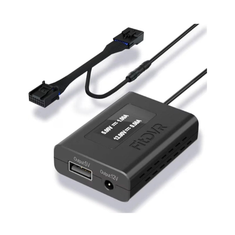 Dash Camera Power Adapter (16-Pin) for Toyota and Lexus and More, Dashcam Charger Cable