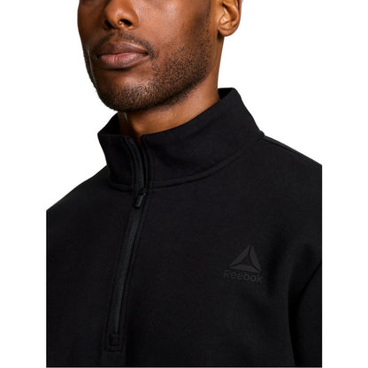 Reebok Men's Quarter Zip Sweatshirt Size L Large