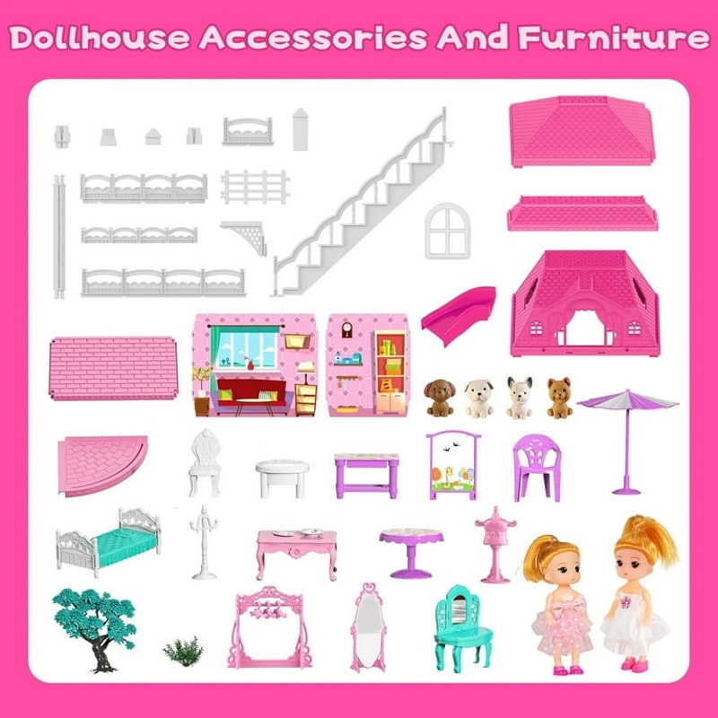 Hot Bee Dollhouse Toys for Girls