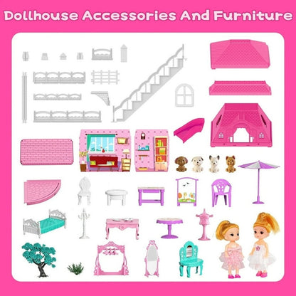 Hot Bee Dollhouse Toys for Girls