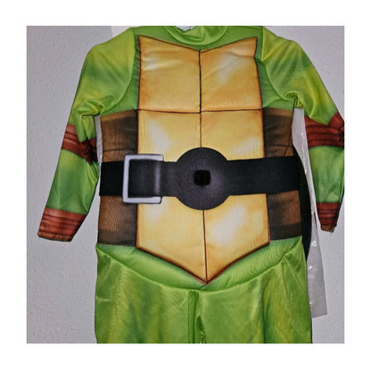 TMNT 4-in-1 Halloween Costume Shell Teenage Mutant Ninja Turtles Size S 4-6