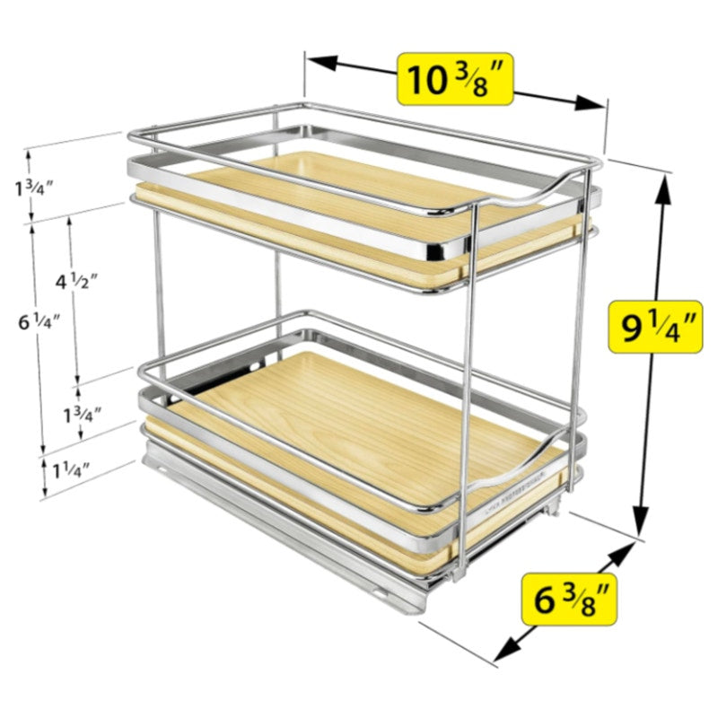 LYNK PROFESSIONAL® Élite™ Pull Out Spice Organization for Cabinets