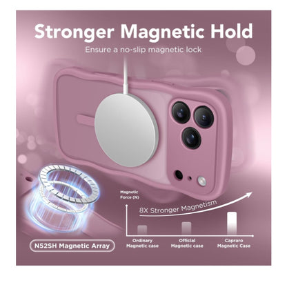 Purple iPhone 17 Pro Case for Women, Compatible with MagSafe