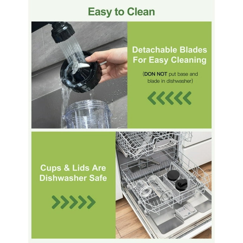 BPA Free 2-in-1 Multipurpose Personal Blender