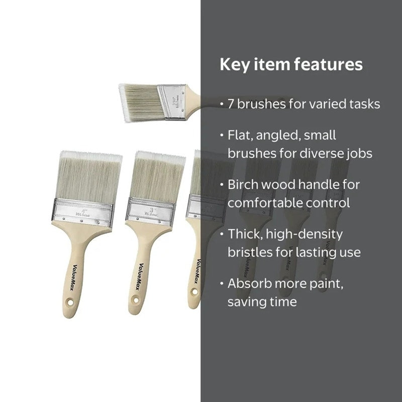 7PC Paint Brushes Set Painting Brush Set
