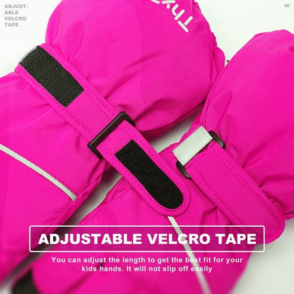 Kids Warm Gloves Winter Waterproof Size M 7-10 Years Old