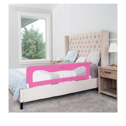 NEW Totcraft Pink Baby Bed Rail Extra Long