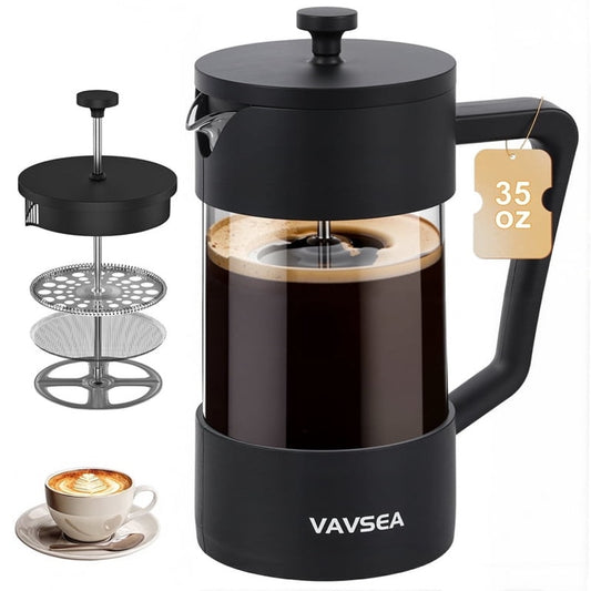 Thickened French Press Coffee Maker
