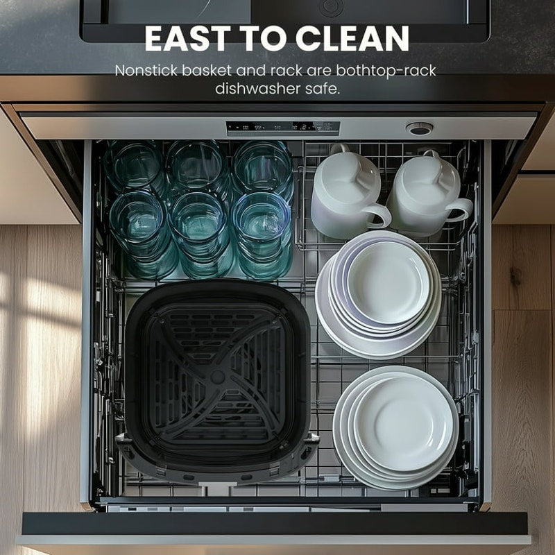 Air Fryer,6 Qt fryer touch controls