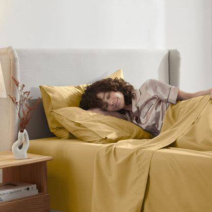 Queen Sheet Set 1800 Series Microfiber Extra Deep Pocket Sheets