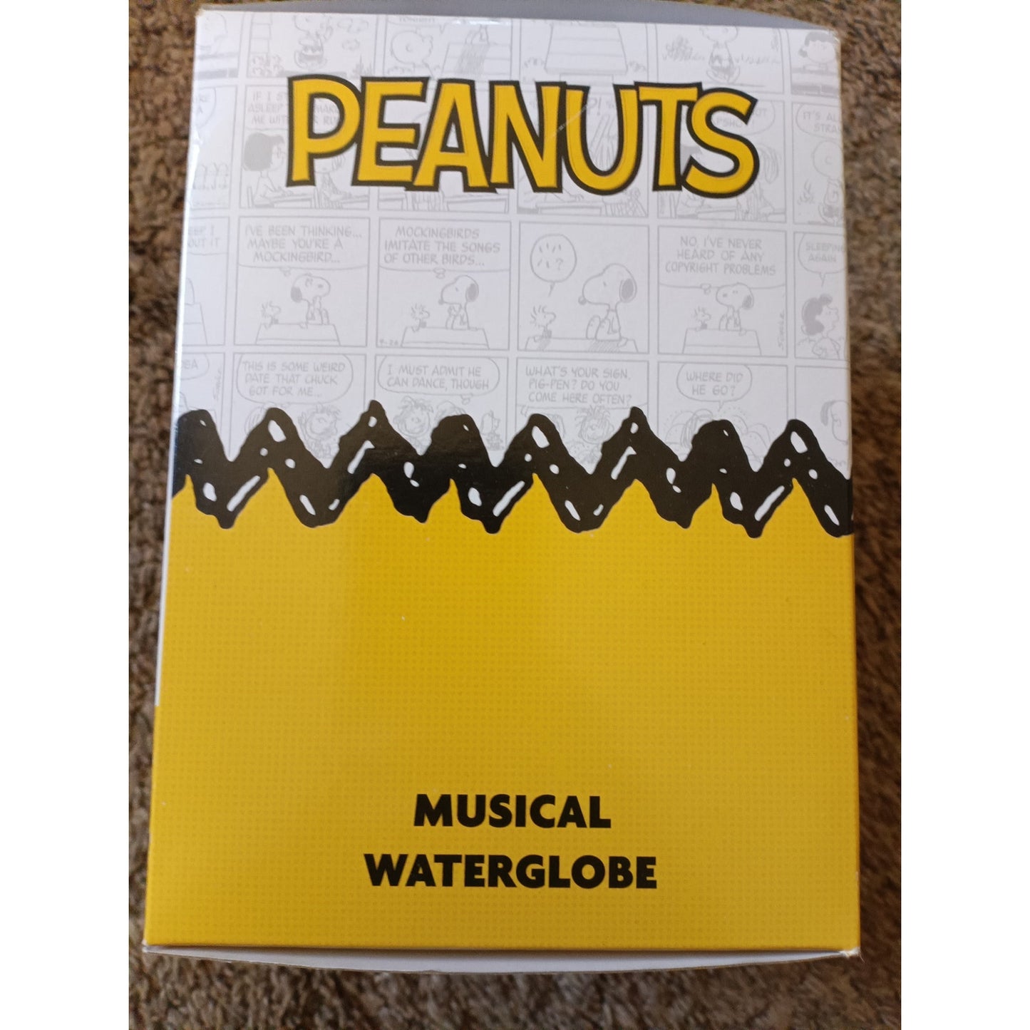 Peanuts Musical Water Globe for Graduation