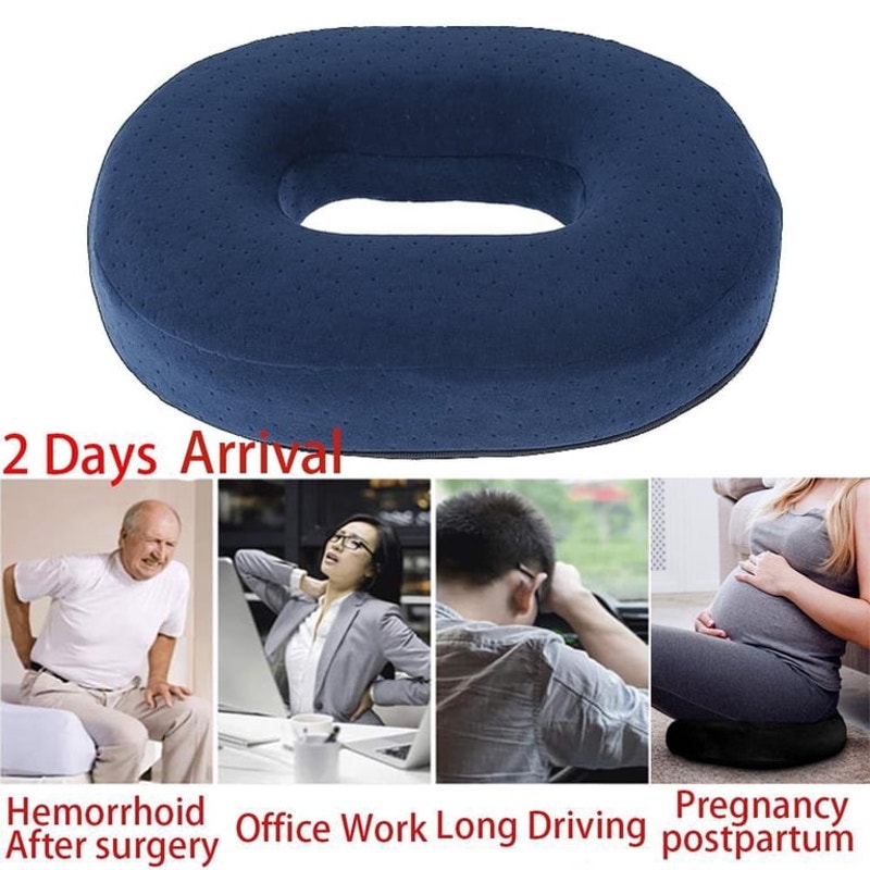 Donut Pillow for Tailbone Pain ,Hemorrhoid Pillow Seat Cushion for Long Sitting