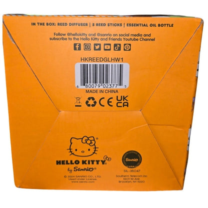 Hello Kitty Sanrio Halloween Reed Diffuser Peppermint Oil Super Cute! NEW in Box