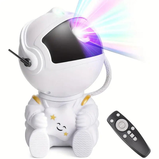 Astronaut Galaxy Projector – Star Light with Rotating Nebula
