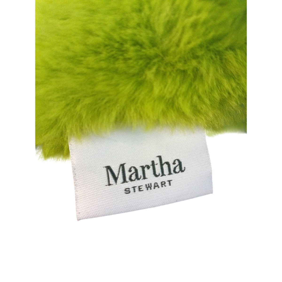 Martha Stewart Frankenstein Faux Fur Decorative Pillow