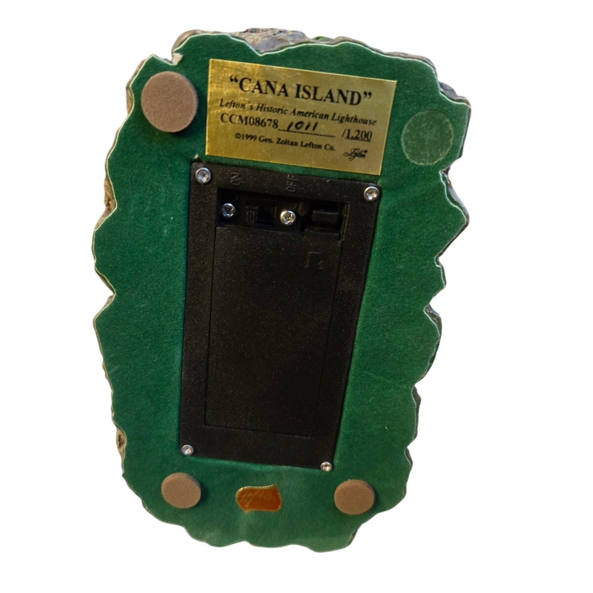 Lefton's Collectable Cana Island Lighthouse CCM08678