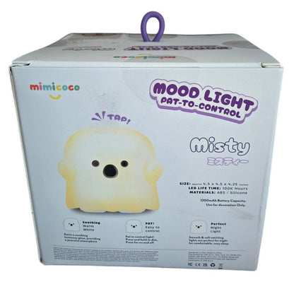 New Kids Mimicoco Mood Light Misty Ghost Halloween Pat To Control - Cute!