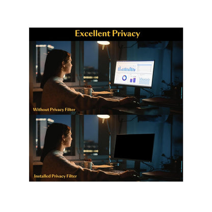 Magnetic Computer Privacy Screen 24 Inch Anti Blue Light Eye Protection Shield Filter