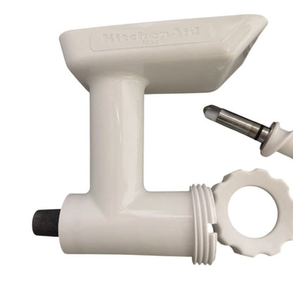 New KitchenAid FGA Food Grinder Attachment, White. Model KSMFGA.