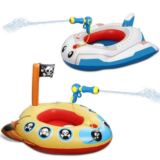 Hot Bee Inflatable Kids Pool Float with Water Gun