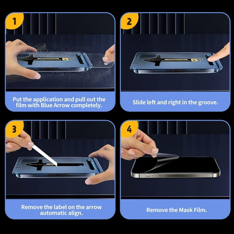 2 Pack Screen Protector for Samsung Galaxy S24 Ultra HD