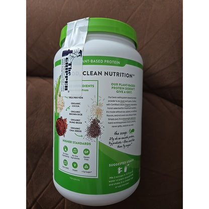 Orgain Organic Plant Based Protein Powder - Creamy Chocolate - 2.03lbs