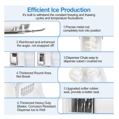 Samsung Ice Maker Replacement Bucket Tray DA97-14474C, DA97-14474A
