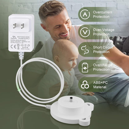 Replacment for Tonies Charger Compatible w/ Toniebox 1 Starter Set Tonie Box Charging Base Station Power Cord Plug In