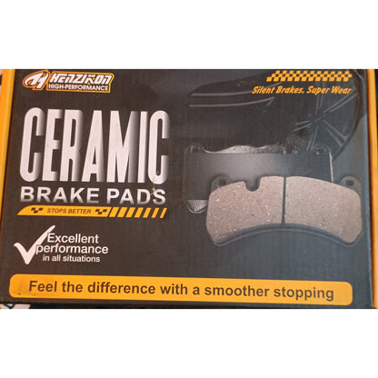 Volkswagen ceramic break pads front brake pads & rear brake pads HZ768/HZ340