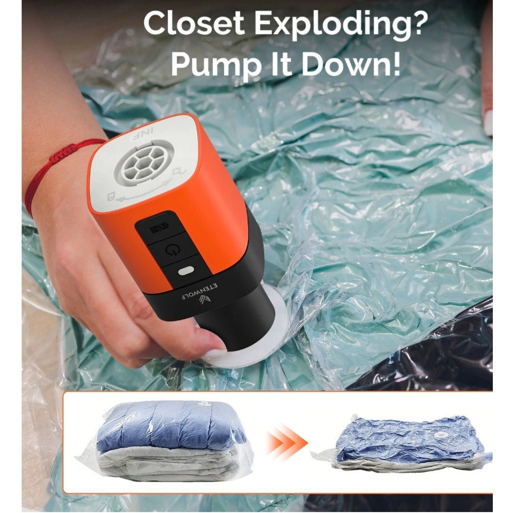 Mini Electric Air Pump Camping Inflator