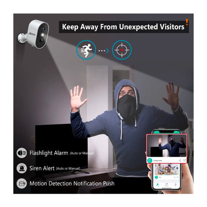 2K Wireless Security Camera System WIFI