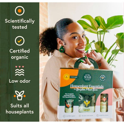 Organic Essential Houseplant Care Kit
