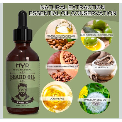Isner Mile Beard Grooming Kit for Men with bonus extras!