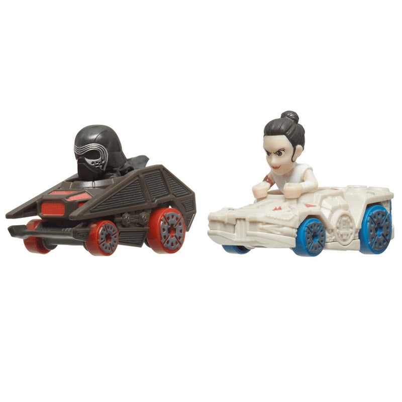 Star Wars Hot Wheels RacerVerse Die-Cast Cars 2024 Kylo Ren & Rey