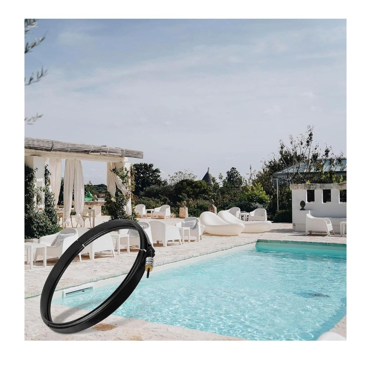 Upgrade 190003 Tension Control Clamp Kit for Pentair Filter Pool Control Clamp