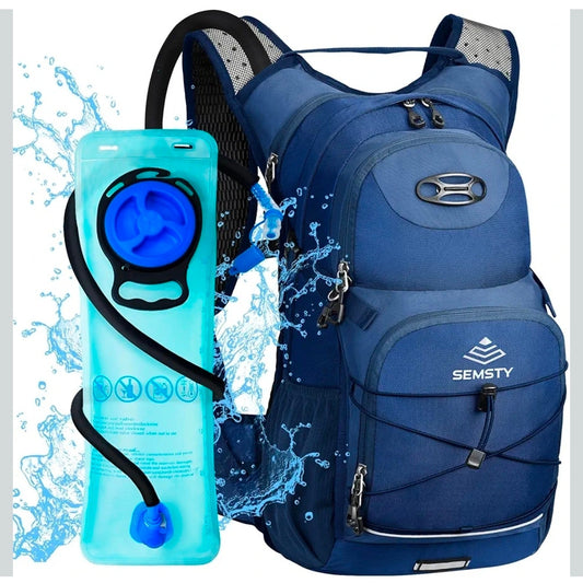 Hydration Backpack 25L, Hiking Backpack with 3L Water Bladder and Rain Cover