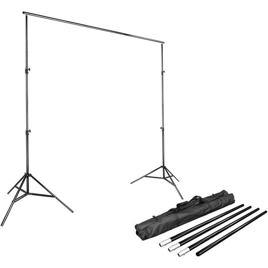 New Large Heavy Duty 10' x 9.8' foot Sturdy Backdrop Stand for Background Screen Height Adjustable
