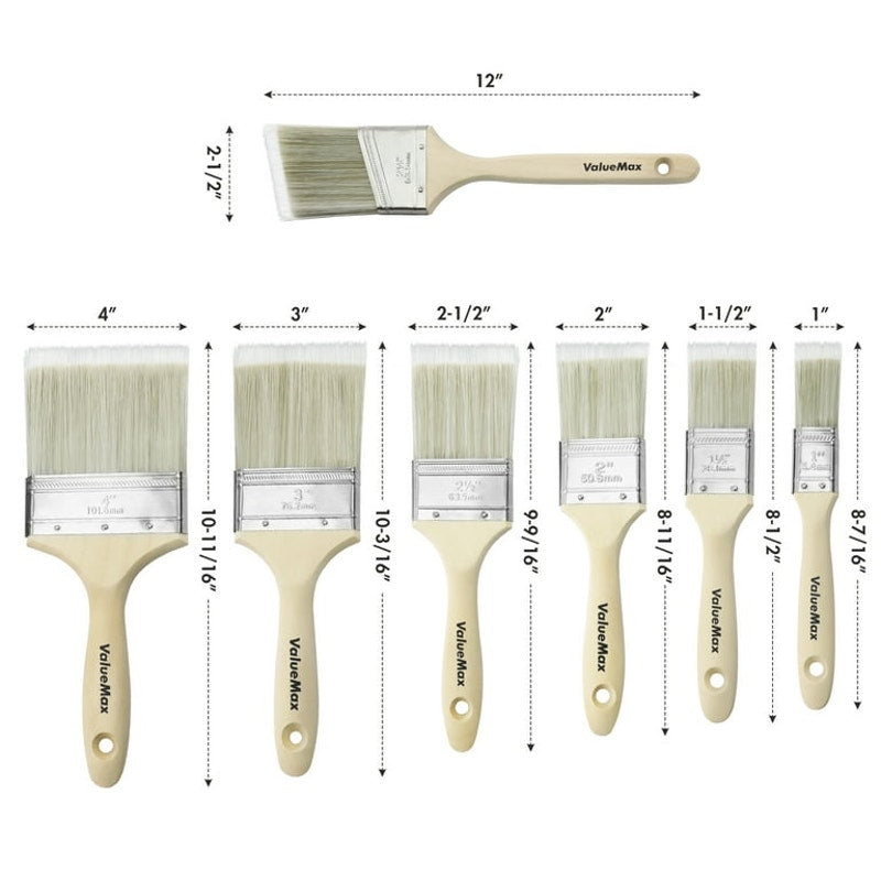 7PC Paint Brushes Set Painting Brush Set